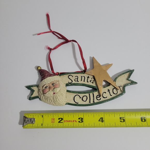 Kurt Adler Santa Collector Vintage Christmas Ornament - Picture 2 of 4